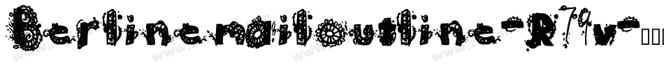 Berlinemailoutline-R79v字体转换