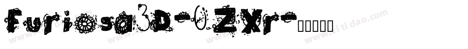 Furiosa3D-0ZXr字体转换