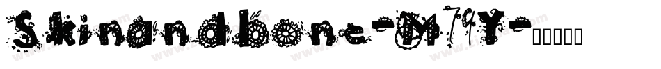 Skinandbone-M79Y字体转换
