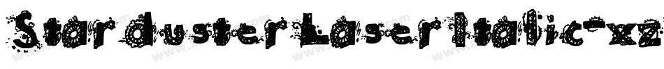 StardusterLaserItalic-xzXr字体转换