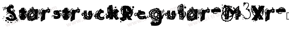 StarstruckRegular-M3Xr字体转换