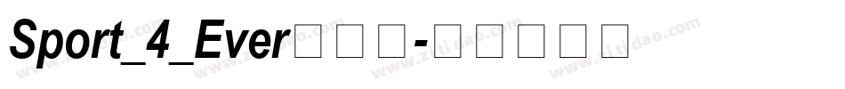 Sport_4_Ever转换器字体转换
