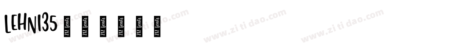 LEHN135字体转换