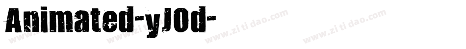 Animated-yJOd字体转换