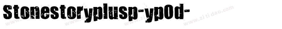 Stonestoryplusp-ypOd字体转换