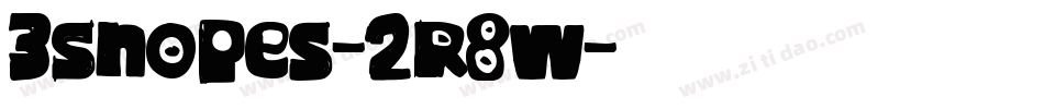3Snopes-2R8w字体转换