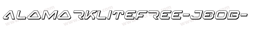 AlamarkLiteFree-J8oB字体转换