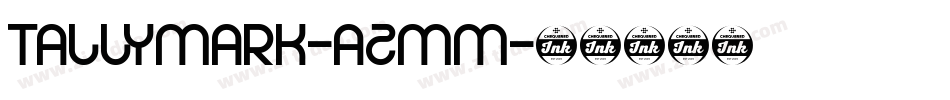 Tallymark-aZMm字体转换