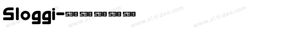 Sloggi字体转换