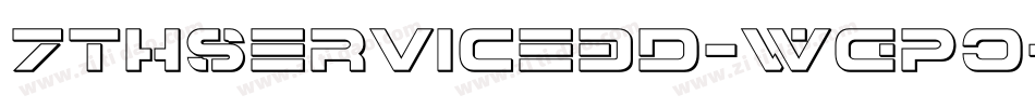 7ThService3D-WgpO字体转换