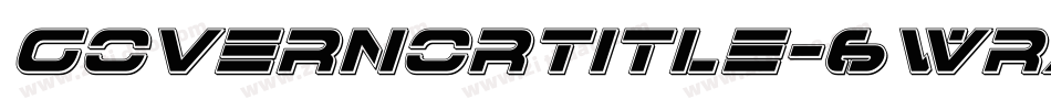GovernorTitle-6WrA字体转换