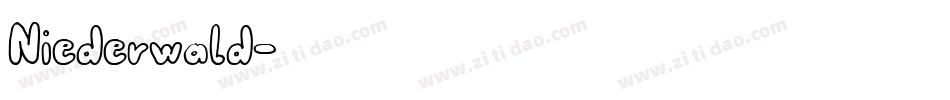 Niederwald字体转换