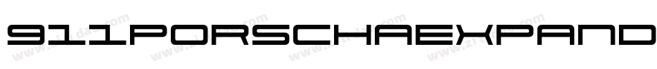 911PorschaExpanded-oz54字体转换