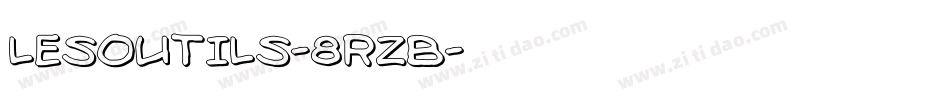 Lesoutils-8RzB字体转换