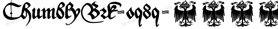 ChumblyBrk-oq8q字体转换