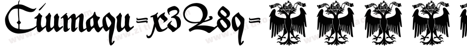 Ciumaqu-x3L8q字体转换