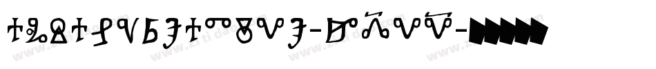 AhsanCreative-z5v3字体转换