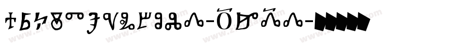 ArkitechBold-0z5d字体转换
