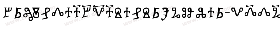 Brynda1231SansRegular-v5D4字体转换