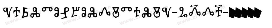 CarltonBoldItalic-g5D1字体转换