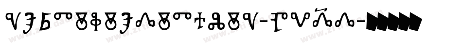 CertifiedItalic-PV5d字体转换