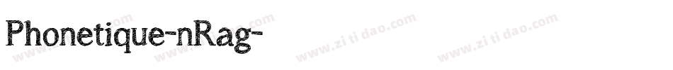 Phonetique-nRag字体转换