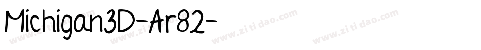 Michigan3D-Ar82字体转换
