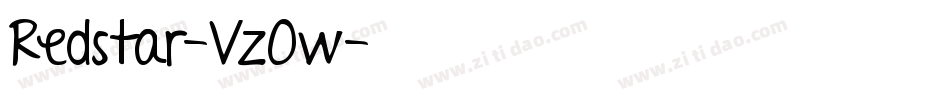 Redstar-VzOw字体转换