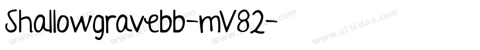Shallowgravebb-mV82字体转换