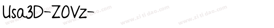 Usa3D-Z0Vz字体转换