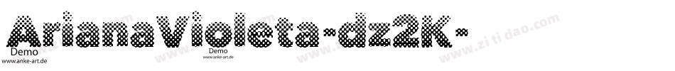 ArianaVioleta-dz2K字体转换