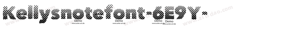 Kellysnotefont-6E9Y字体转换 Kellysnotefont-6E9Y字体转换