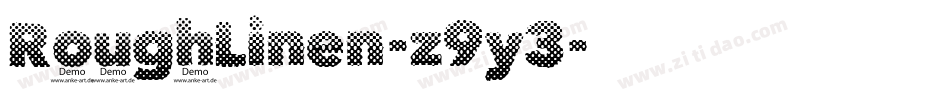 RoughLinen-z9y3字体转换