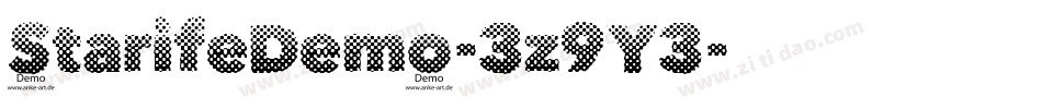 StarifeDemo-3z9Y3字体转换