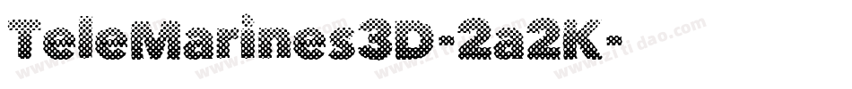 TeleMarines3D-2a2K字体转换