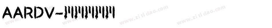 AARDV字体转换