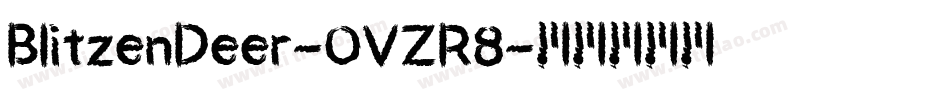 BlitzenDeer-OVZR8字体转换