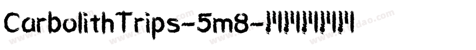 CarbolithTrips-5m8字体转换