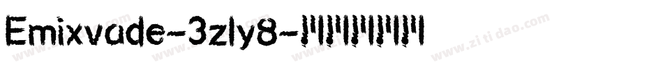 Emixvade-3zly8字体转换