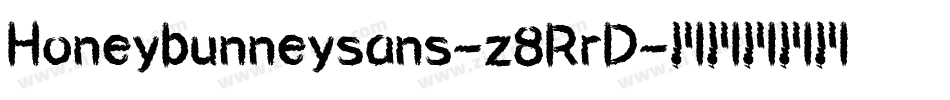 Honeybunneysans-z8RrD字体转换