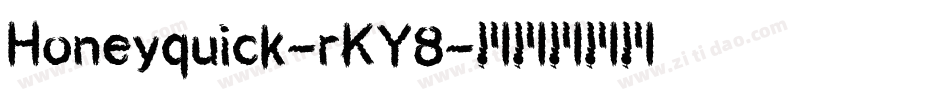 Honeyquick-rKY8字体转换