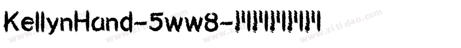 KellynHand-5ww8字体转换