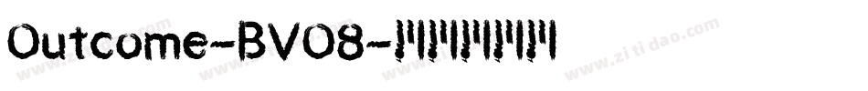 Outcome-BVO8字体转换