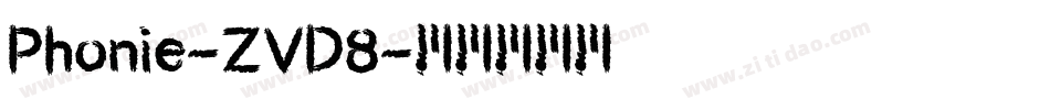 Phonie-ZVD8字体转换