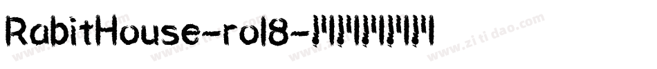 RabitHouse-rol8字体转换