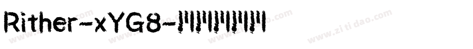 Rither-xYG8字体转换