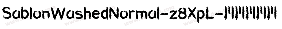 SablonWashedNormal-z8XpL字体转换 SablonWashedNormal-z8XpL字体转换