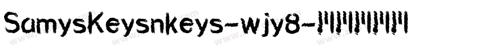SamysKeysnkeys-wjy8字体转换