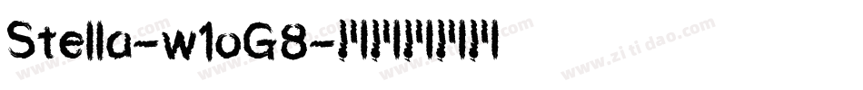 Stella-w1oG8字体转换