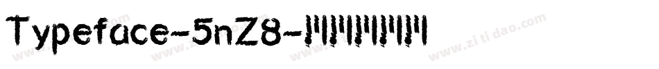 Typeface-5nZ8字体转换